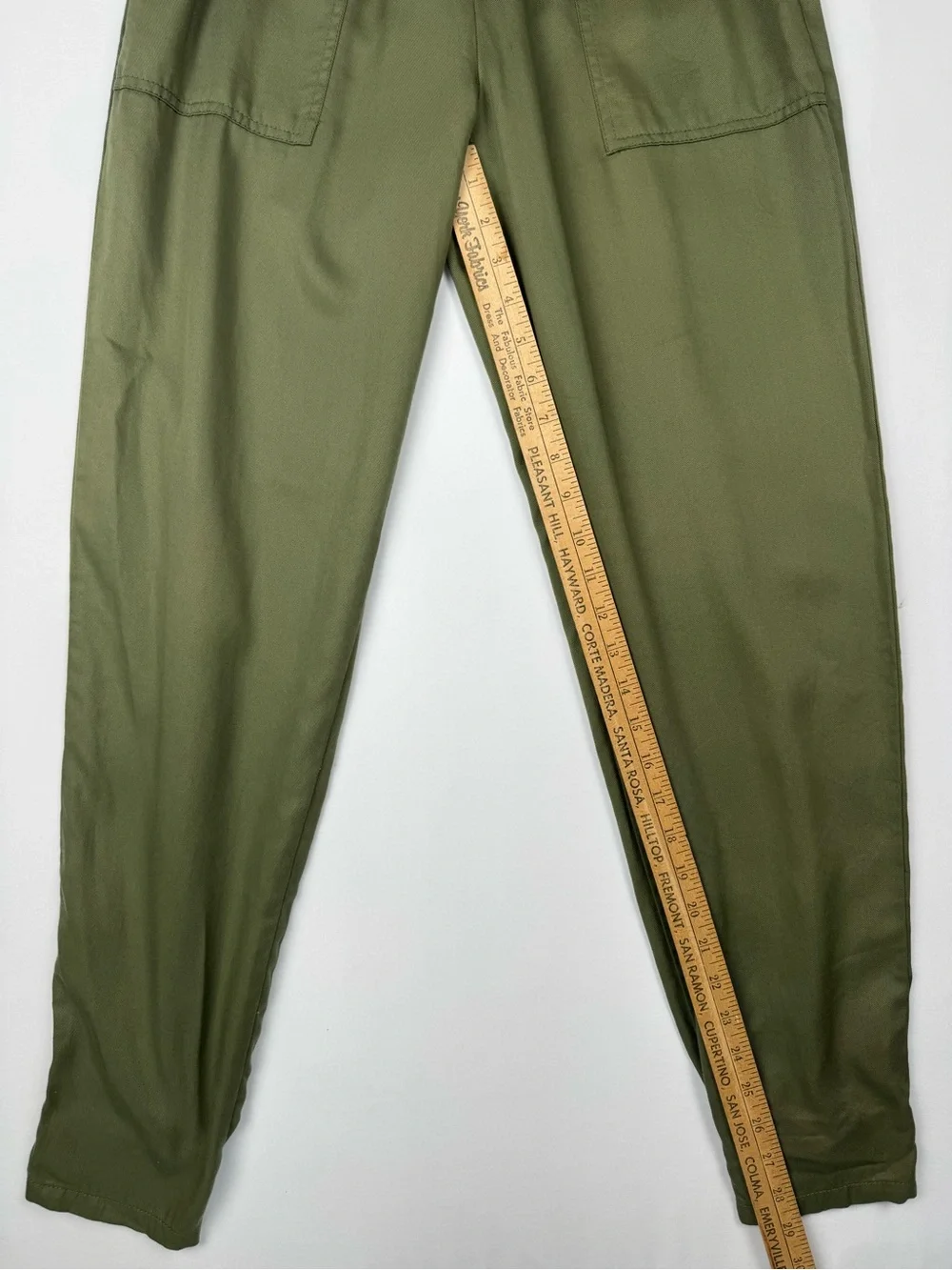 I Heart Ronson Women's Olive Green Utility Jumpsuit Size Small NWT